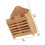 bamboo flatware organizer caddy for chopsticks fork drying rack 2
