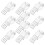 10pcs curtain chain hook for roller blind fixation and cord holder 10