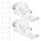 10pcs curtain chain hook for roller blind fixation and cord holder 4