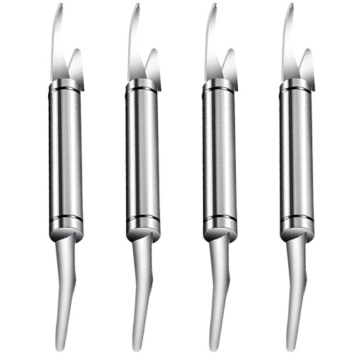 4Pcs Fish Maw Shrimp Tool Seafood Cleaner 2