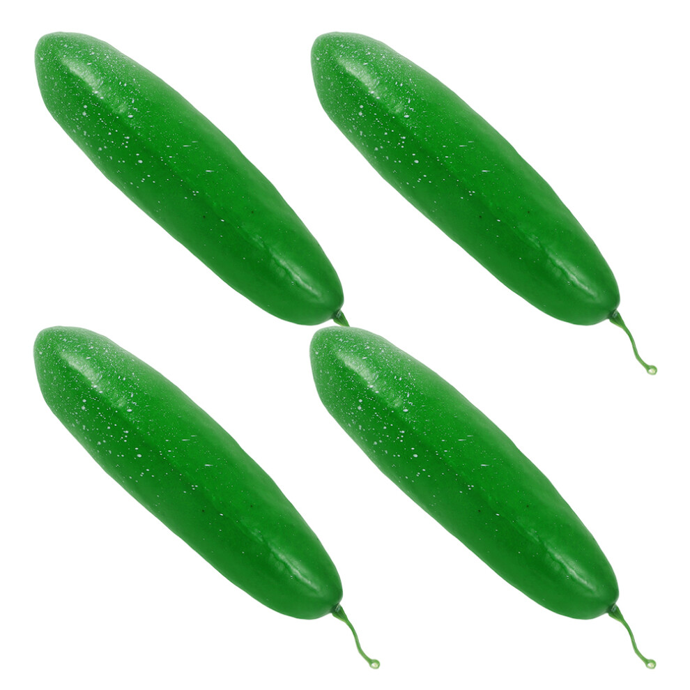 12 pcs artificial green cucumber plastic decor for kitchen display-image-OPC-PKKG5JS-NEW