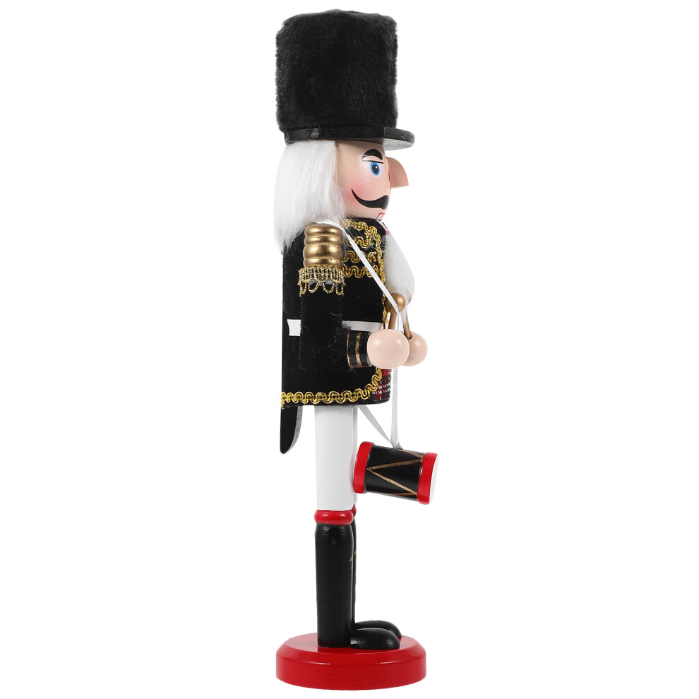 2pcs wooden nutcracker desktop decoration xmas ornament-image-OPC-PKKG5ST-NEW