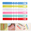 240pcs adjustable plastic plant labels, 6 colors, waterproof 11