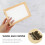 2pcs wooden paper making screen mold deckle frame for diy craft 9