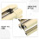2pcs eyebrow pencil sharpener: multi-angle tip refining tool 8