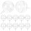 100pcs plastic clear chocolate holders for flower box packaging 7
