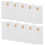 10pcs white blank chip key cards for 2