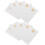 10pcs white blank chip key cards for 1