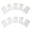 10pcs white blank chip key cards for 4