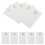 10pcs white blank chip key cards for 7