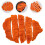 fake fried chicken cutlet home decoration for kitchen, 1 set 10