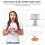 ceramic cake stand high display shelf for dessert banquet 9