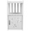 hollow carved modern bedside table with storage shelf 1
