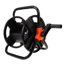 freestanding water hose reel storage bracket rack