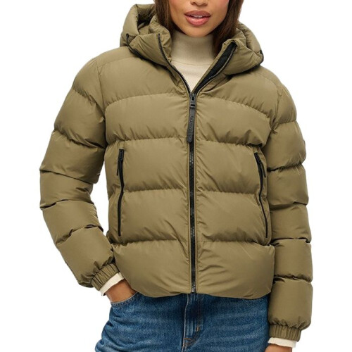 Superdry SuperDry Urheilu Puffer Takki - Kaki 2