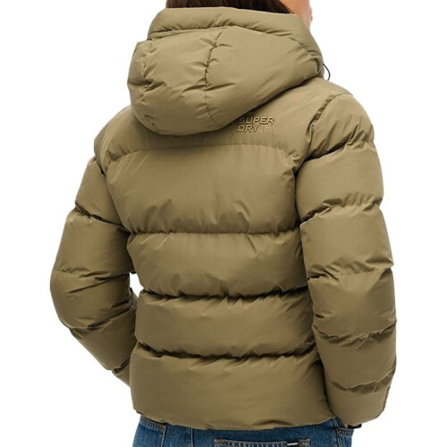 Superdry SuperDry Urheilu Puffer Takki - Kaki 1