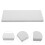 Wit Kwarts Refractair Isolerend Solderingbord Voor Sieraden DIY 10