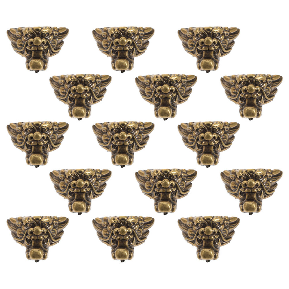 16Pcs Lion Shaped Jewelry Box Feet For Wooden Chest Corner Protection 3232016016769