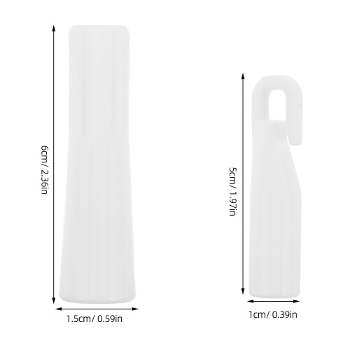 4pcs vertical blind wand grip hook tilt tip pull rod replacement 1