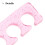 12pcs silicone toe separators for pedicure and nail art 8