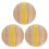 3 palline ricambio croquet in per giochi 11