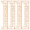 4 pezzi applique in legno con decorazioni floreali per mobili 11