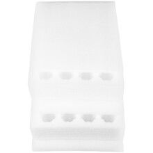 set scatole schiuma per uova , contenitori , bianco