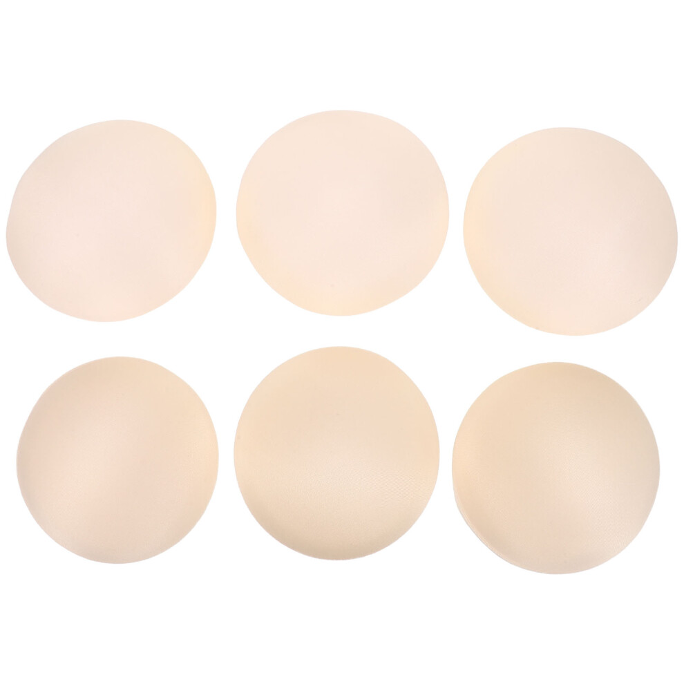 3 Coppie Inserti Circolari Imbottiti In Spugna Morbida E Traspirante