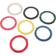 7Rouleaux Autocollants Position Violon Multicolores Pet Pour Débutants