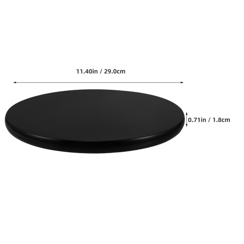 Sedile rotondo 29,5 cm in massiccio per 1