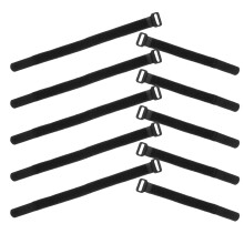 cinghie in nylon per ruota bici, 10 pz con ganci e regolabile