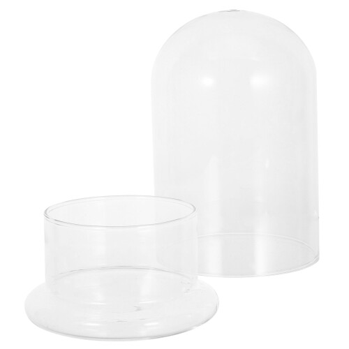 Cupola Per Piante In Vetro Trasparente Per Micro Paesaggio E Muschio