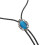 bolo tie con occhio e in 8