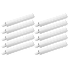 10 lege verftuben aluminium 60 ml voor acryl gouache