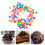 100 pz scaglie cioccolato mini per cake topper e cucina 11
