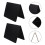 12 mini tableaux en craie multifonctionnels décoratifs pour prix 6