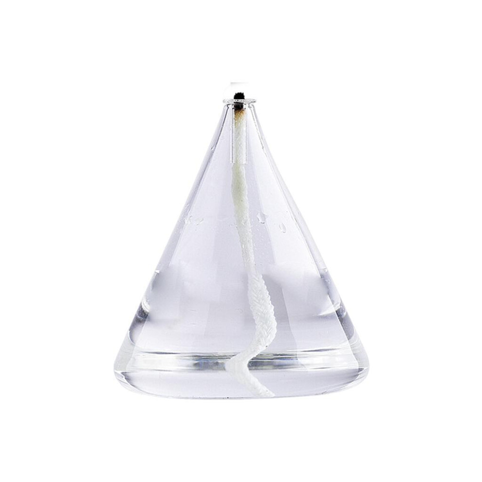 (Cone) Handblown Glass Oil Burning Lamp Stylish Addition to Home-image-OPC-PKKGQ9P-NEW