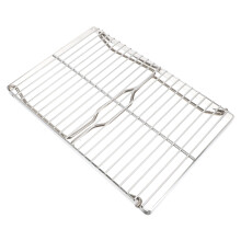 folding bbq grill stainless steel heavy duty portable camping grate