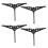 4Pcs Plastic Tree Stand Base for Indoor Christmas Decor 9
