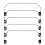 5pcs galvanized iron shelf divider for supermarket storage partitions 2