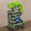 indoor water feature resin desktop mini fountain with plug 7