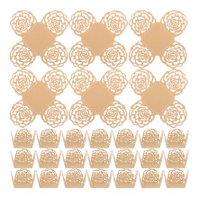 50pcs Chocolate Wrappers Hollow-Out