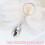 mini urn key chain pendant for pet ashes with key ring container 11