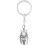 mini urn key chain pendant for pet ashes with key ring container 2