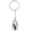 mini urn key chain pendant for pet ashes with key ring container 4