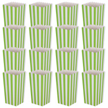 40 secchielli popcorn carta a verdi per cinema e