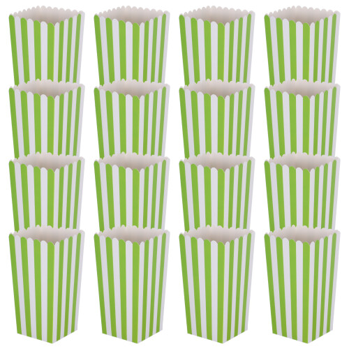 40 secchielli popcorn carta a verdi per cinema e
