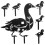 Masteelf  6 Pcs Not Easily Blown Down Garden Decorations Park 7