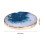 1pc Agate Stone Geometric Round Coaster Heat Insulation Pad 4