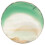1pc Agate Stone Geometric Round Coaster Heat Insulation Pad 1
